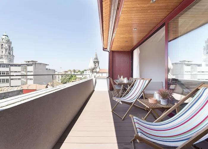 Apartment Lovelystay - Floor Balcony Porto